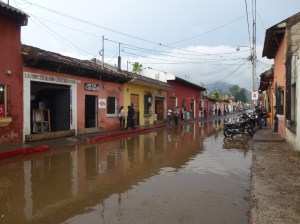 018. Antigua Guatemala inundada